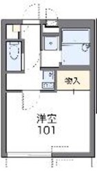 レオパレス虹の物件間取画像